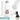 Weiße 500-ml-Thermosflasche – Flasche, Boden und Verschluss im Detail #farbe_weiss