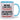 Meine Lieblings-Yogaübung: aufgehender Mittelfinger im Morgenrot – Tasse in Blau – Ansicht 01 #farbe_blau