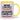 Meine Lieblings-Yogaübung: aufgehender Mittelfinger im Morgenrot – Tasse in Gelb – Ansicht 01 #farbe_gelb