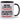 Meine Lieblings-Yogaübung: aufgehender Mittelfinger im Morgenrot – Tasse in Schwarz – Ansicht 01 #farbe_schwarz