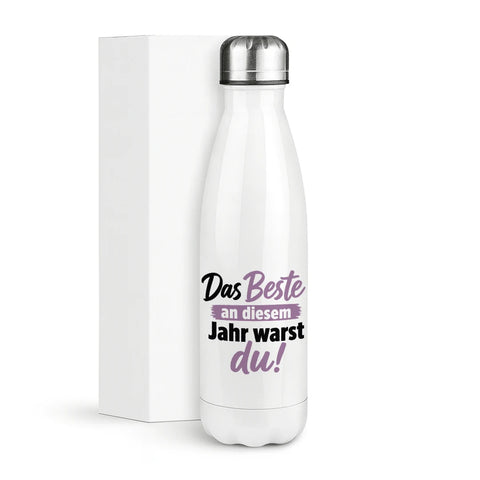 Das Beste an diesem Jahr warst du! – Thermosflasche 500 ml