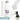 Weiße 500-ml-Thermosflasche – Flasche, Boden und Verschluss im Detail #farbe_weiss