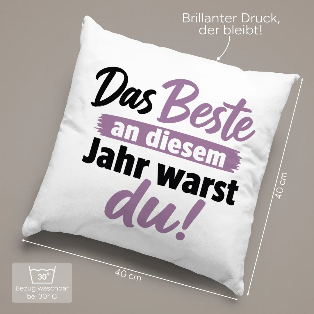 40 × 40 cm und pflegeleicht