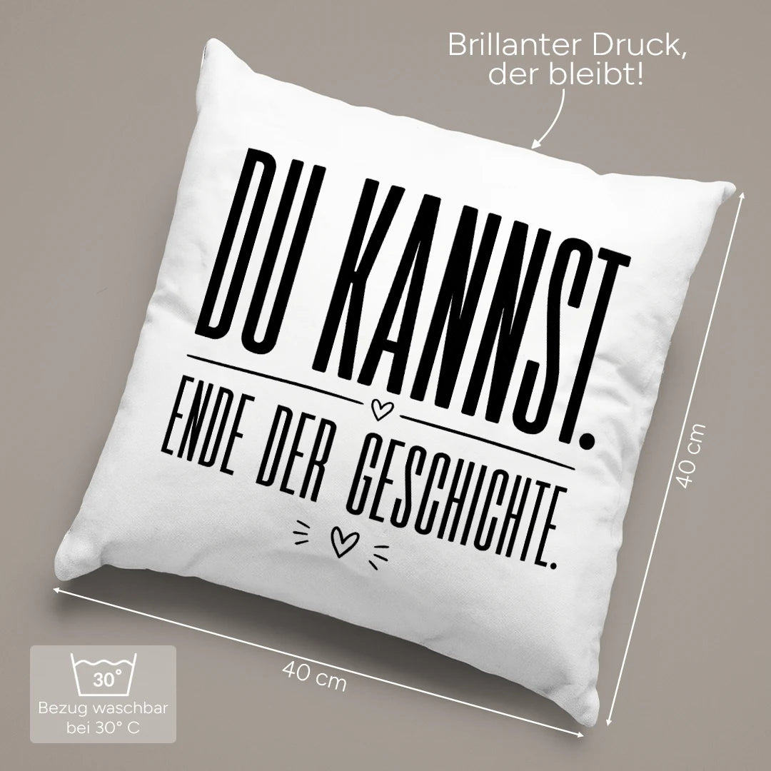 40 × 40 cm und pflegeleicht
