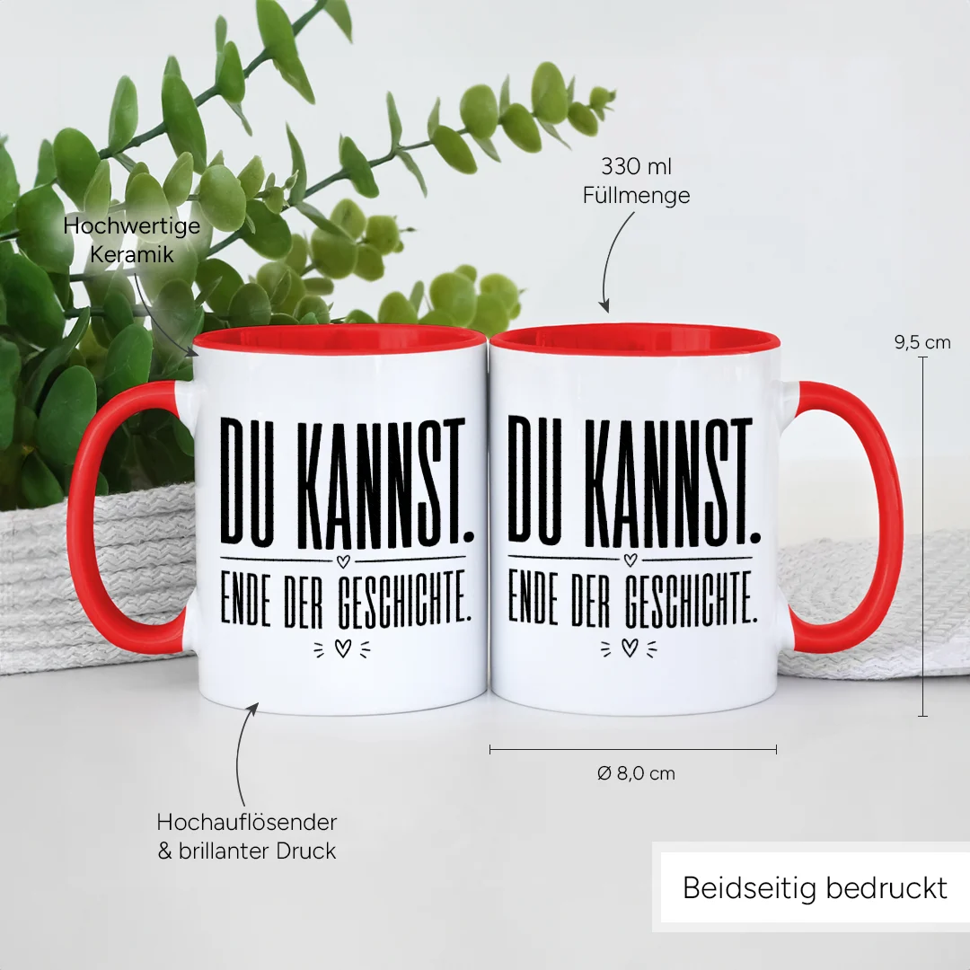 Beidseitig bedruckt