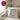 Happy Birthday – auf dich! – Kissen 40 × 40 cm mit Rückseite in Violett – Wohnbeispiel #farbe_violett