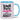 Scheiß Party, keiner tanzt. Ach so, ich bin ja auf der Arbeit – Tasse in Blau – Ansicht 01 #farbe_blau