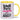 Scheiß Party, keiner tanzt. Ach so, ich bin ja auf der Arbeit – Tasse in Gelb – Ansicht 01 #farbe_gelb