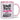 Scheiß Party, keiner tanzt. Ach so, ich bin ja auf der Arbeit – Tasse in Rosa – Ansicht 01 #farbe_rosa