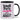 Scheiß Party, keiner tanzt. Ach so, ich bin ja auf der Arbeit – Tasse in Schwarz – Ansicht 01 #farbe_schwarz