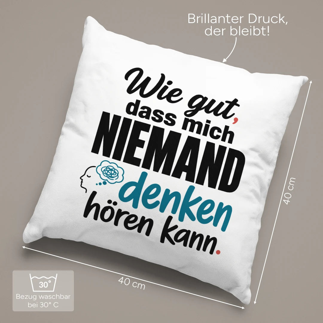 40 × 40 cm und pflegeleicht