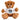 Wie gut, dass mich niemand denken hören kann – Kuscheltier Teddybär, Ansicht 01 #kuscheltier_teddyb-r