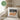 Erzieher mit Herz – Kissen 40 × 40 cm mit Rückseite in Grün – Wohnbeispiel #farbe_gruen