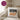 Erzieher mit Herz – Kissen 40 × 40 cm mit Rückseite in Violett – Wohnbeispiel #farbe_violett