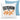 Erzieherin mit Herz – Kissen 40 × 40 cm mit Rückseite in Blau – Vorder- und Rückansicht #farbe_blau