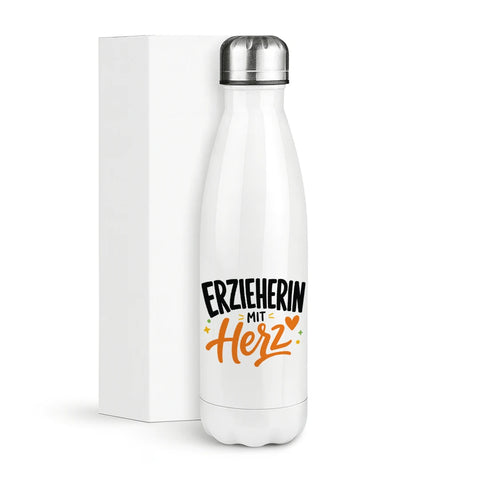 Erzieherin mit Herz – Thermosflasche 500 ml