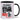 Das Schönste an meinem Job ist, dass sich der Stuhl dreht – Tasse in Schwarz – Ansicht 01 #farbe_schwarz