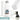 Weiße 500-ml-Thermosflasche – Flasche, Boden und Verschluss im Detail #farbe_weiss