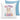 No Prob-Lama – Kissen 40 × 40 cm mit Rückseite in Blau – Vorder- und Rückansicht #farbe_blau