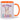 No Prob-Lama – Tasse in Orange – Ansicht 01 #farbe_orange