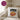 Leberkäs-Ultras – Kissen 40 × 40 cm mit Rückseite in Violett – Wohnbeispiel #farbe_violett