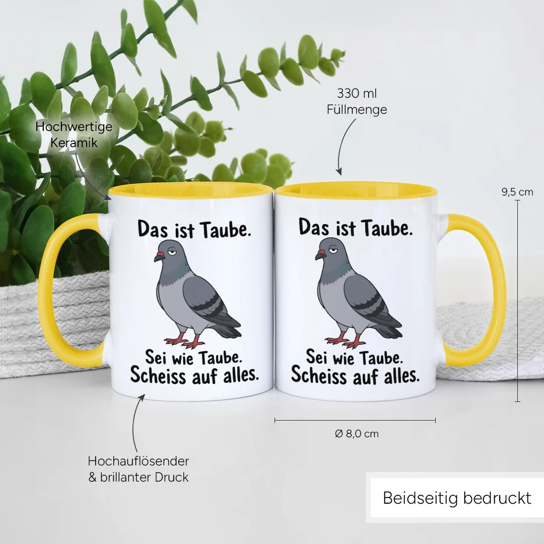 Beidseitig bedruckt