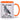 Das ist Taube. Sei wie Taube: Scheiß auf alles – Tasse in Orange – Ansicht 01 #farbe_orange