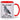 Das ist Taube. Sei wie Taube: Scheiß auf alles – Tasse in Rot – Ansicht 01 #farbe_rot