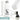 Weiße 500-ml-Thermosflasche – Flasche, Boden und Verschluss im Detail #farbe_weiss