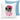 I'm just a girl – Hamster-Meme – Kissen 40 × 40 cm mit Rückseite in Blau – Vorder- und Rückansicht #farbe_blau