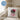 I'm just a girl – Hamster-Meme – Kissen 40 × 40 cm mit Rückseite in Blau – Wohnbeispiel #farbe_blau