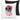 I'm just a girl – Hamster-Meme – Kissen 40 × 40 cm mit Rückseite in Schwarz – Vorder- und Rückansicht #farbe_schwarz
