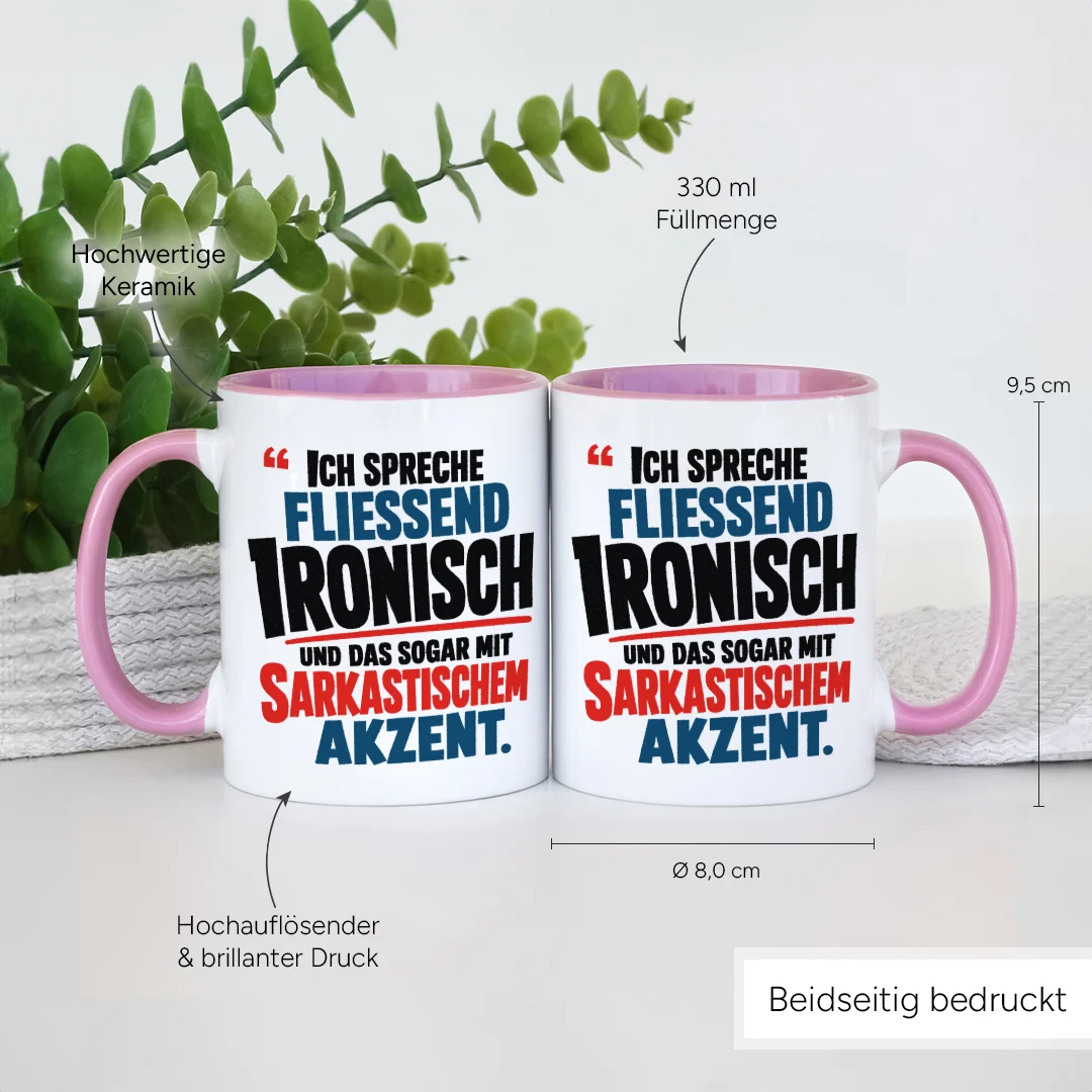 Beidseitig bedruckt