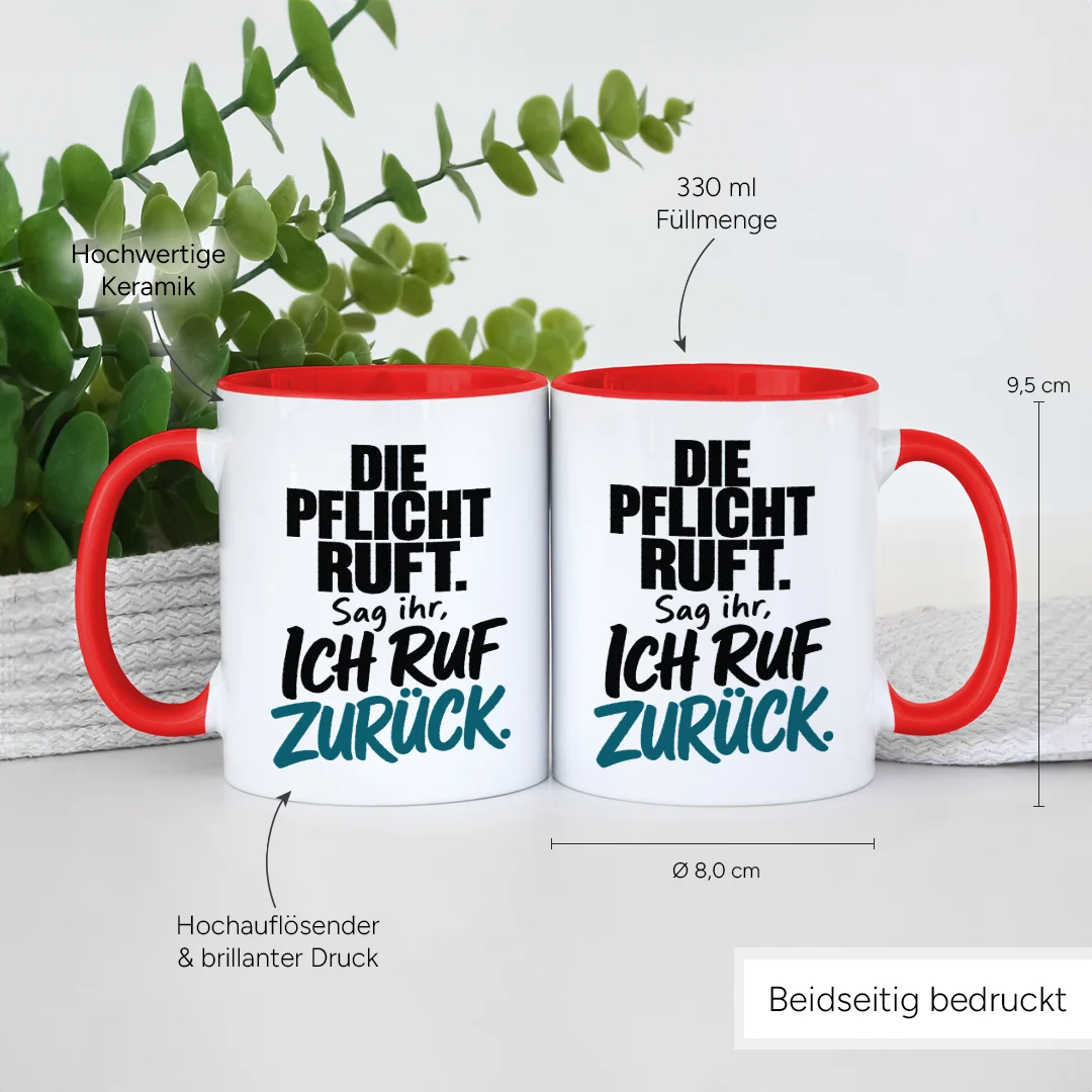 Beidseitig bedruckt
