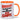 Vorsicht: Ich bin zu fett, um wegzurennen – Tasse in Orange – Ansicht 01 #farbe_orange