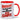 Vorsicht: Ich bin zu fett, um wegzurennen – Tasse in Rot – Ansicht 01 #farbe_rot