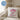 Ich bin ein Flamingo – ich darf das – Kissen 40 × 40 cm mit Rückseite in Blau – Wohnbeispiel #farbe_blau