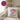 Ich bin ein Flamingo – ich darf das – Kissen 40 × 40 cm mit Rückseite in Violett – Wohnbeispiel #farbe_violett