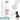 Weiße 500-ml-Thermosflasche – Flasche, Boden und Verschluss im Detail #farbe_weiss