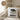 Pew pew, Madafakas – Hasi – Kissen 40 × 40 cm mit Rückseite in Mokka – Wohnbeispiel #farbe_mokka
