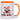 Glühschweinchen – Tasse in Orange – Ansicht 01 #farbe_orange