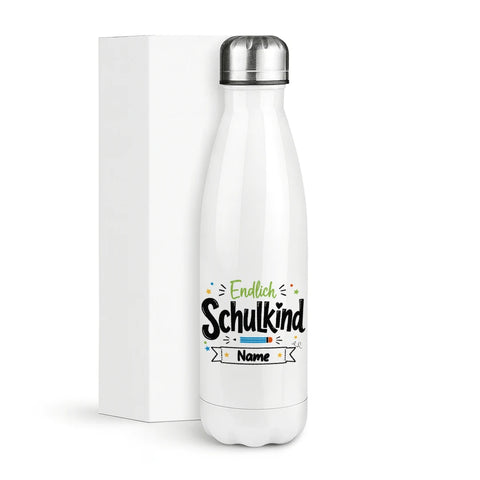 Endlich Schulkind – Thermosflasche 500 ml