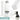Weiße 500-ml-Thermosflasche – Flasche, Boden und Verschluss im Detail #farbe_weiss
