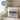Endlich Schulkind – personalisiert – Kissen 40 × 40 cm mit Rückseite in Blau – Wohnbeispiel #farbe_blau