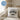 Endlich Schulkind – personalisiert – Kissen 40 × 40 cm mit Rückseite in Blau – Wohnbeispiel #farbe_blau