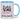 Endlich Schulkind für Mädchen personalisiert – Tasse in Blau – Ansicht 01 #farbe_blau
