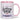 Lieblingstasse Regenbogen personalisiert mit Namen – Tasse in Rosa – Ansicht 01 #farbe_rosa