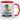Lieblingstasse Dino personalisiert mit Namen – Tasse in Rot – Ansicht 01 #farbe_rot