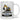Lieblingstasse Bagger personalisiert mit Namen – Tasse in Weiß – Ansicht 01 #farbe_weiss