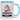 Lieblingstasse Pferd personalisiert mit Namen – Tasse in Blau – Ansicht 01 #farbe_blau